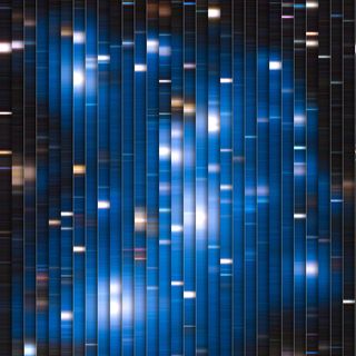 Cover of the title track showing abstract computer art.